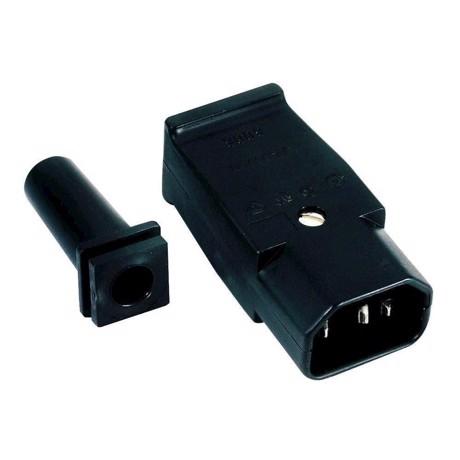 Adam Hall Iecc Power Plug Male   8102