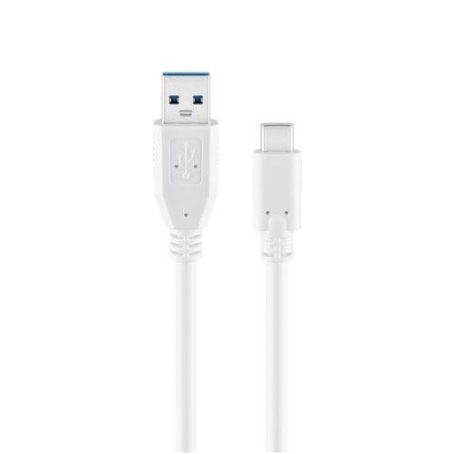 Usb   Superspeed Kabel  Usb    Usb    Han Han   Hvid         Goobay