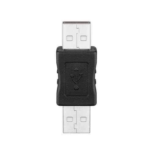 Usb  Til Usb  Adapter  Han Han   Sort         Goobay