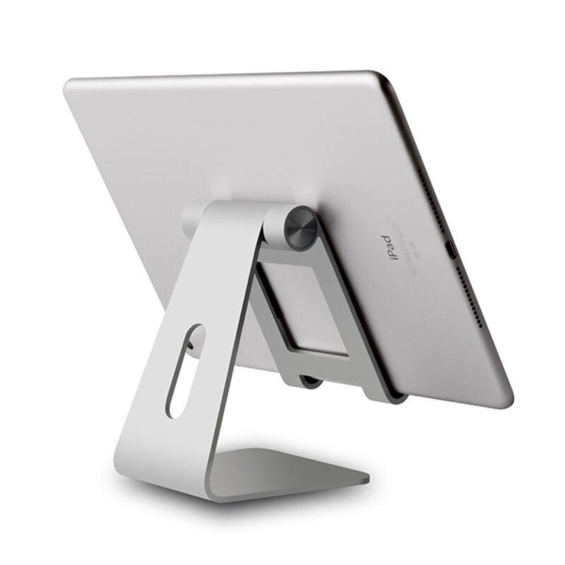 Wergon   Alba   Iphone   Smartphone   Tablet   Aluminium Foldbar Design Holder      Sølv