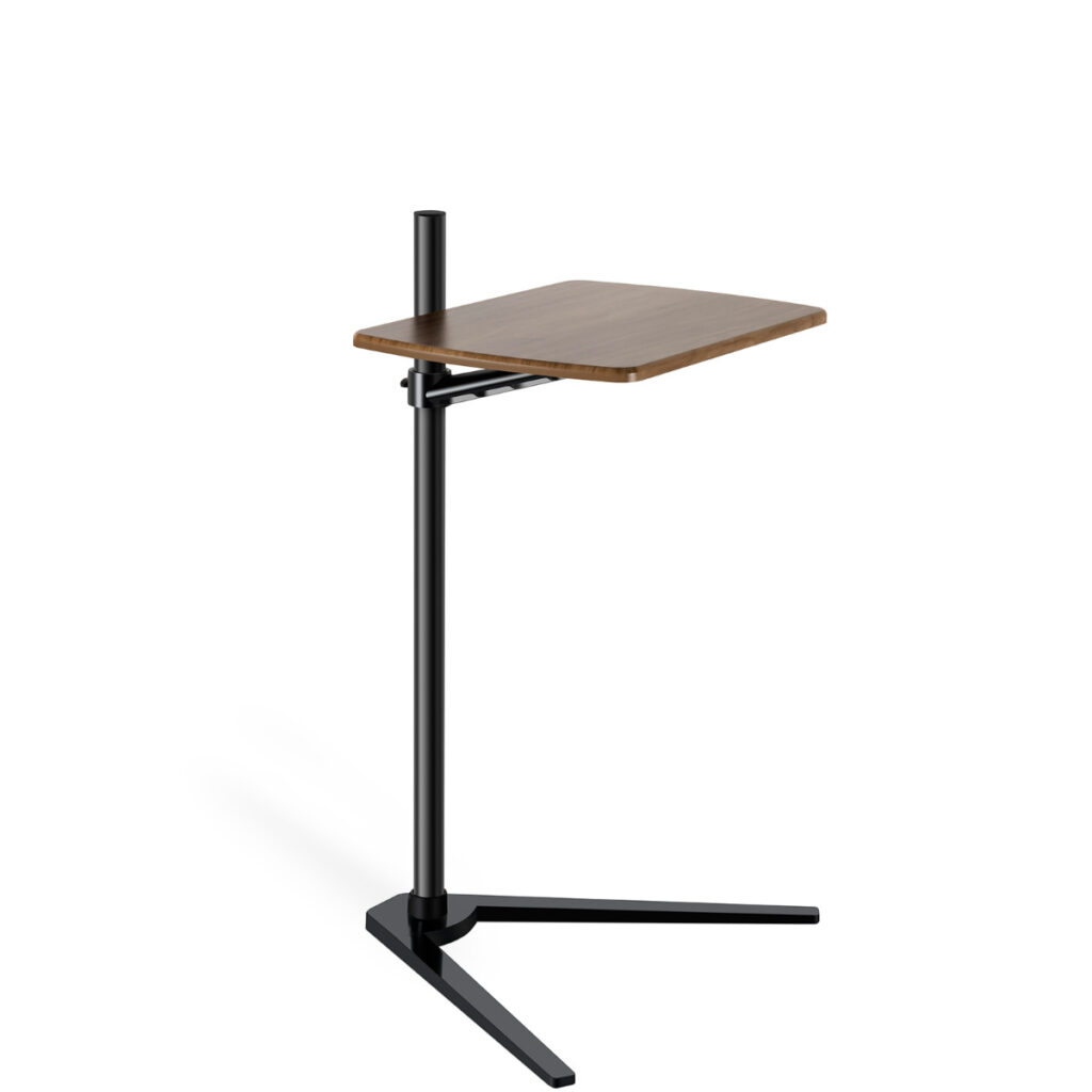 Wergon   Willow Lounge   Laptop   Tablet   Monitor   Justerbar Stand Med Bord   : 90cm   Mørk Brun