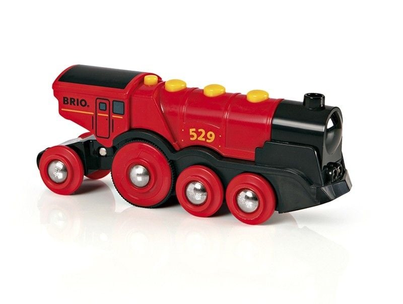 Brio   Rødt Lokomotiv   Batteridrevet  33592