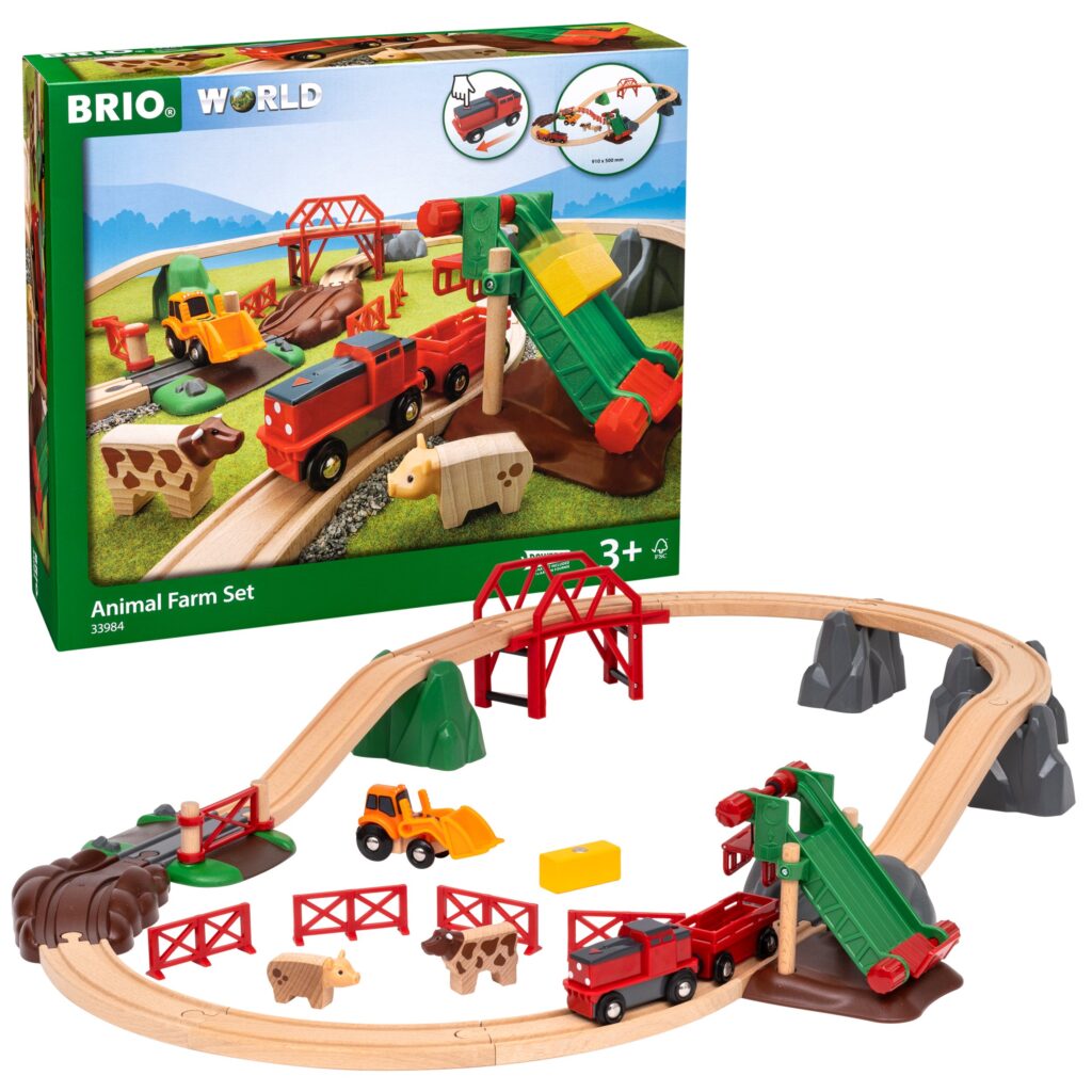 Brio   Togbane Bondegårdssæt   33984