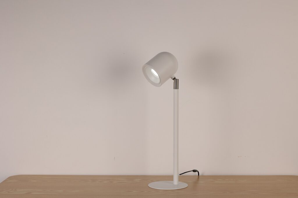 Klassisk   Minimalistisk Skrivebordslampe   Med Base   Hvid