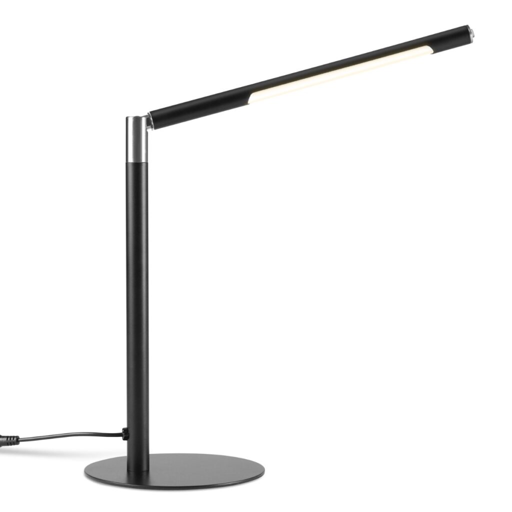 Minimalistisk Skrivebordslampe   Sort   200 Lumen