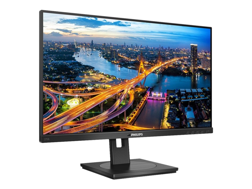 Philips  Line 275b1   Led Skærm       2560  1440 Qhd       Ips   300      1000:       Hdmi  Dvi   Displayport   Højtalere   Sort Stru