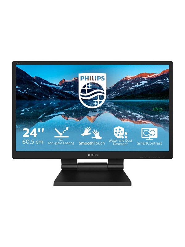 Quot  Philips  Line 242b9tl Touchscreen Usb Hub Speakers       Skærm