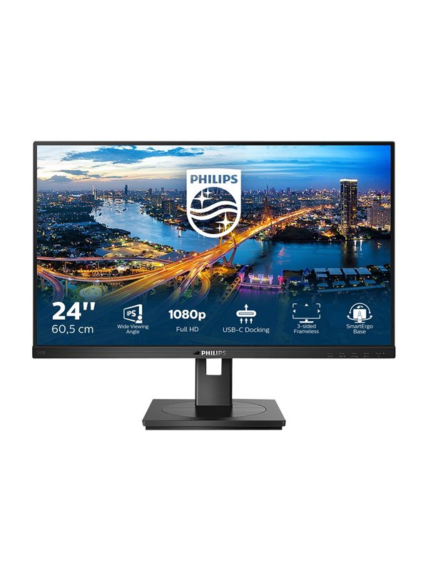 Quot  Philips  Line 243b1 75hz Usb 65w Hub Lan Speakers       Skærm