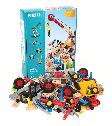 Brio   Builder Aktivitetssæt   211 Dele  34588