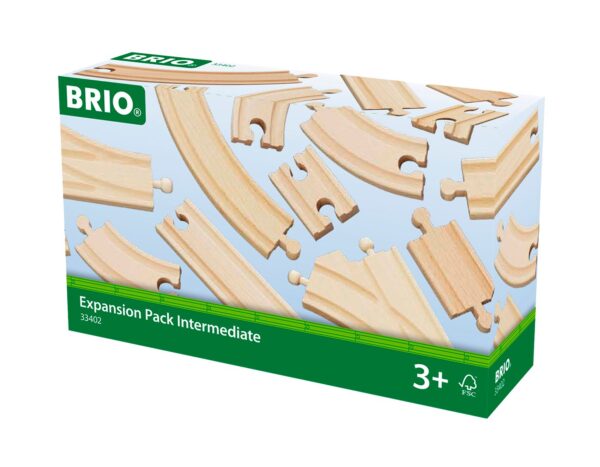 Brio Togbane   Skinnesæt  Dele  33402