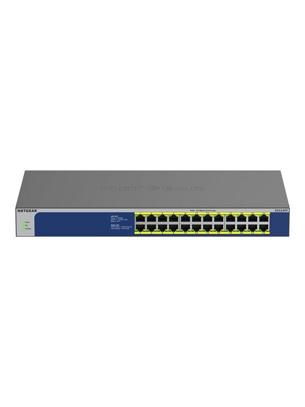 Netgear GS524PP 24-Port Gigabit PoE Switch 300W