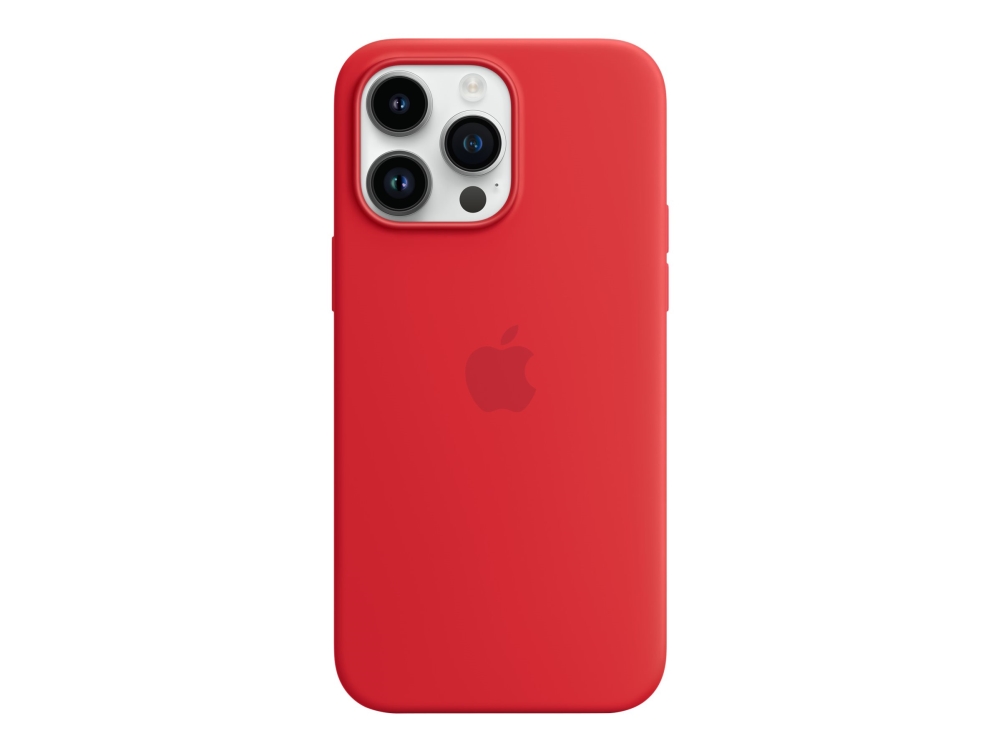 Apple    Product  Red   Bagsidecover Til Mobiltelefon   Med Magsafe   Silicone   Rød   For Iphone  Pro Max