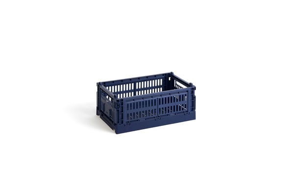 Hay   Colour Crate    Dark Blue