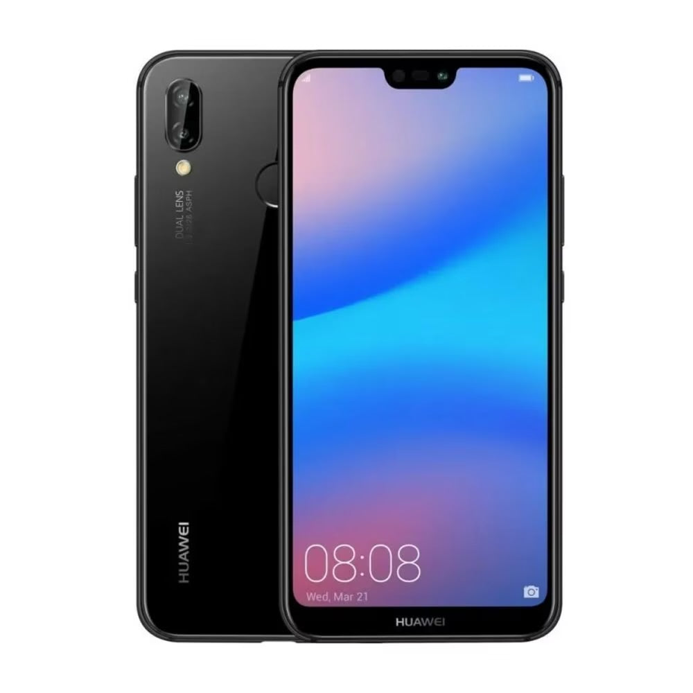 Huawei P20 Lite   Sort     Brugt   Meget God Stand