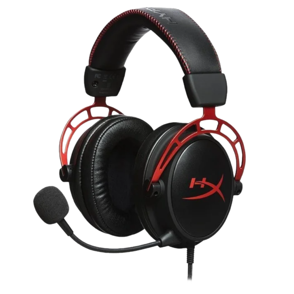 Hyperx Cloud Alpha Kabling Headset Sort Rød