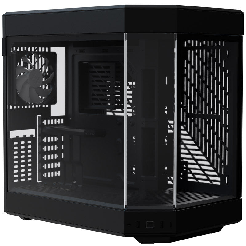 Hyte Y60 Midi Tower   Black Black  Pci     Panoramic Glass View