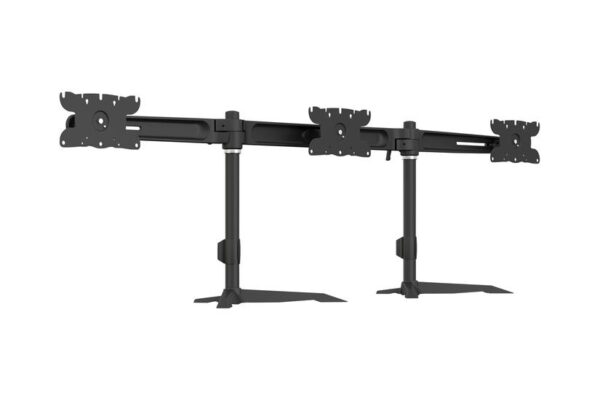 Multibrackets  Vesa Desktopmount Triple Stand Monteringssæt      Skærme   Sort