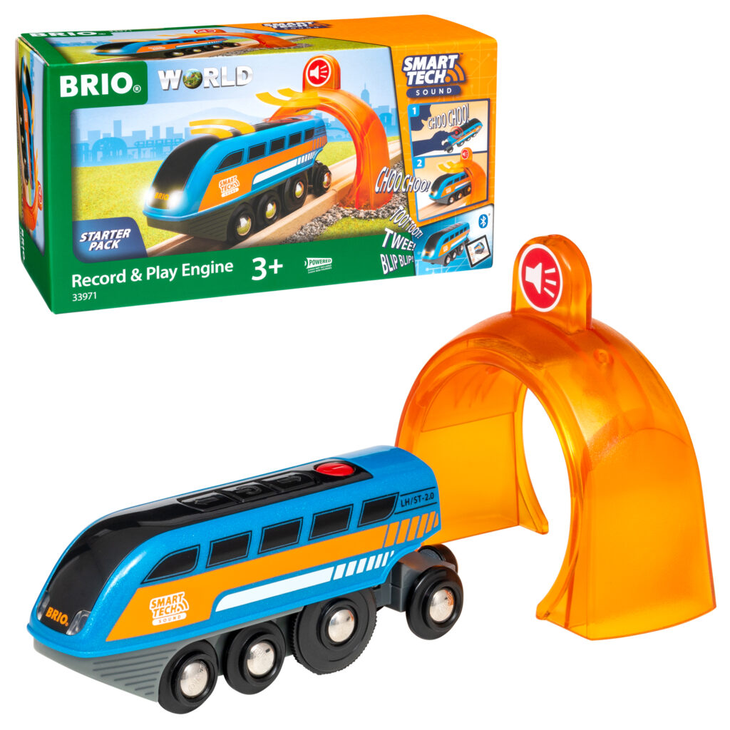 Brio   Smart Tech Lokomotiv Med Lydoptager   33971