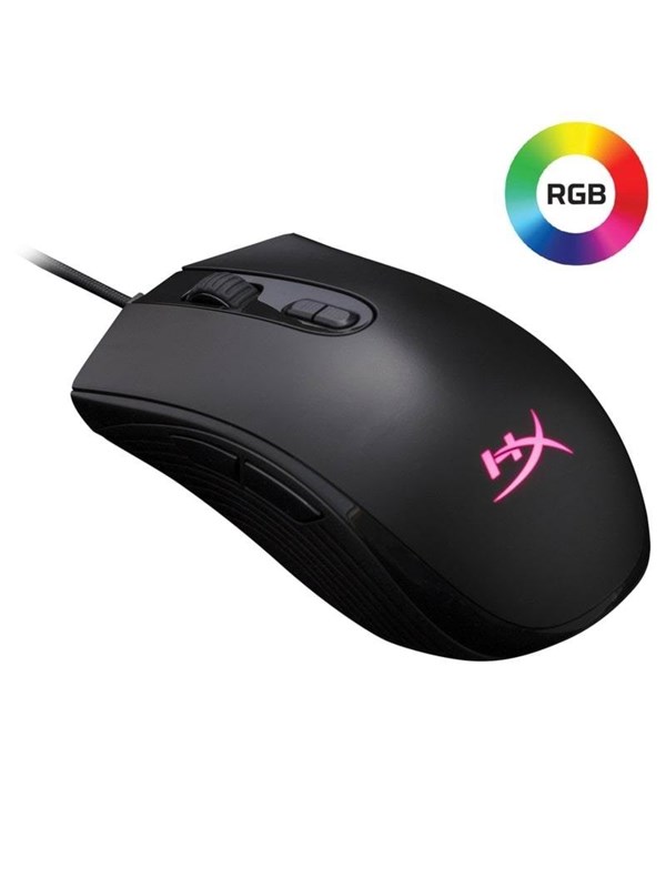 Hyperx Pulsefire Core Rgb   Gaming Mus   Optisk    Knapper   Sort