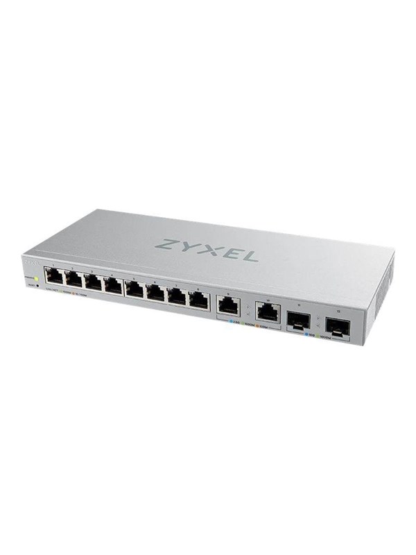 Zyxel Xgs1210   Port Web Managed Multi Gigabit Switch With  Port   And  Port 10g Sfp