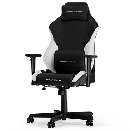 Dxracer Drifting Gamerstol Epu Læder Sort Hvid