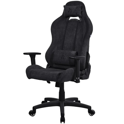 Arozzi Torretta Soft Fabric Gaming Chair Black