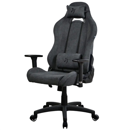 Arozzi Torretta Soft Fabric Gaming Chair Dark Grey