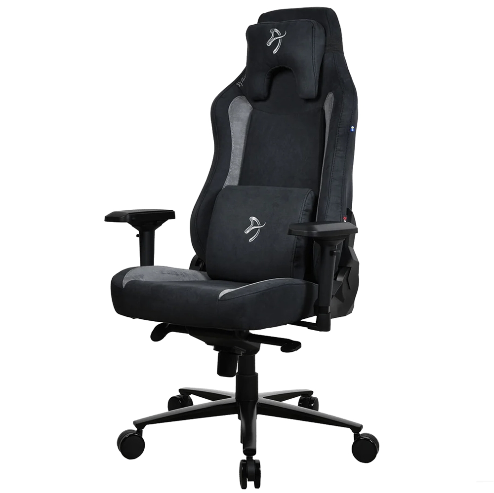 Arozzi Vernazza Supersoft Fabric Sort Grå