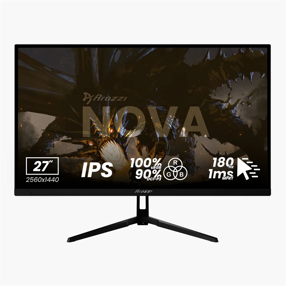 Arozzi Nova 27 Quot Ips 180hz Sort