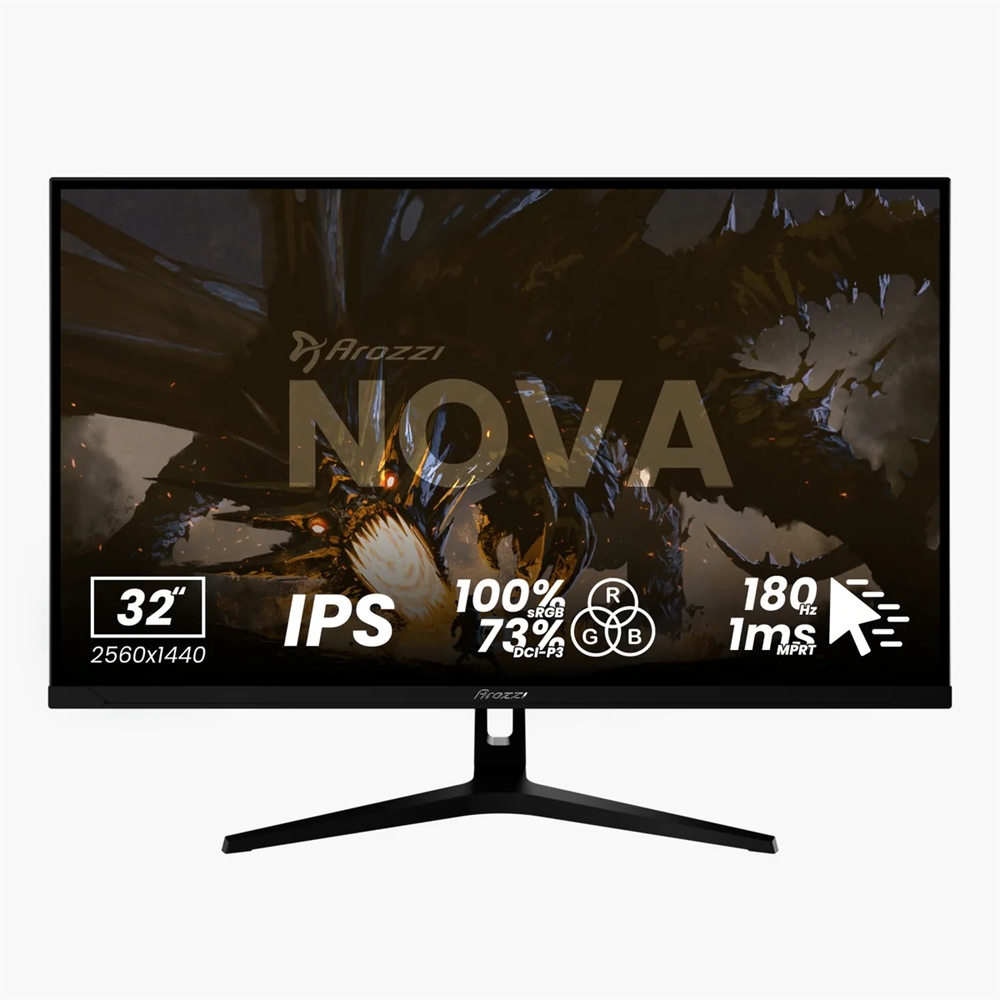 Arozzi Nova 32 Quot Ips 180hz Sort