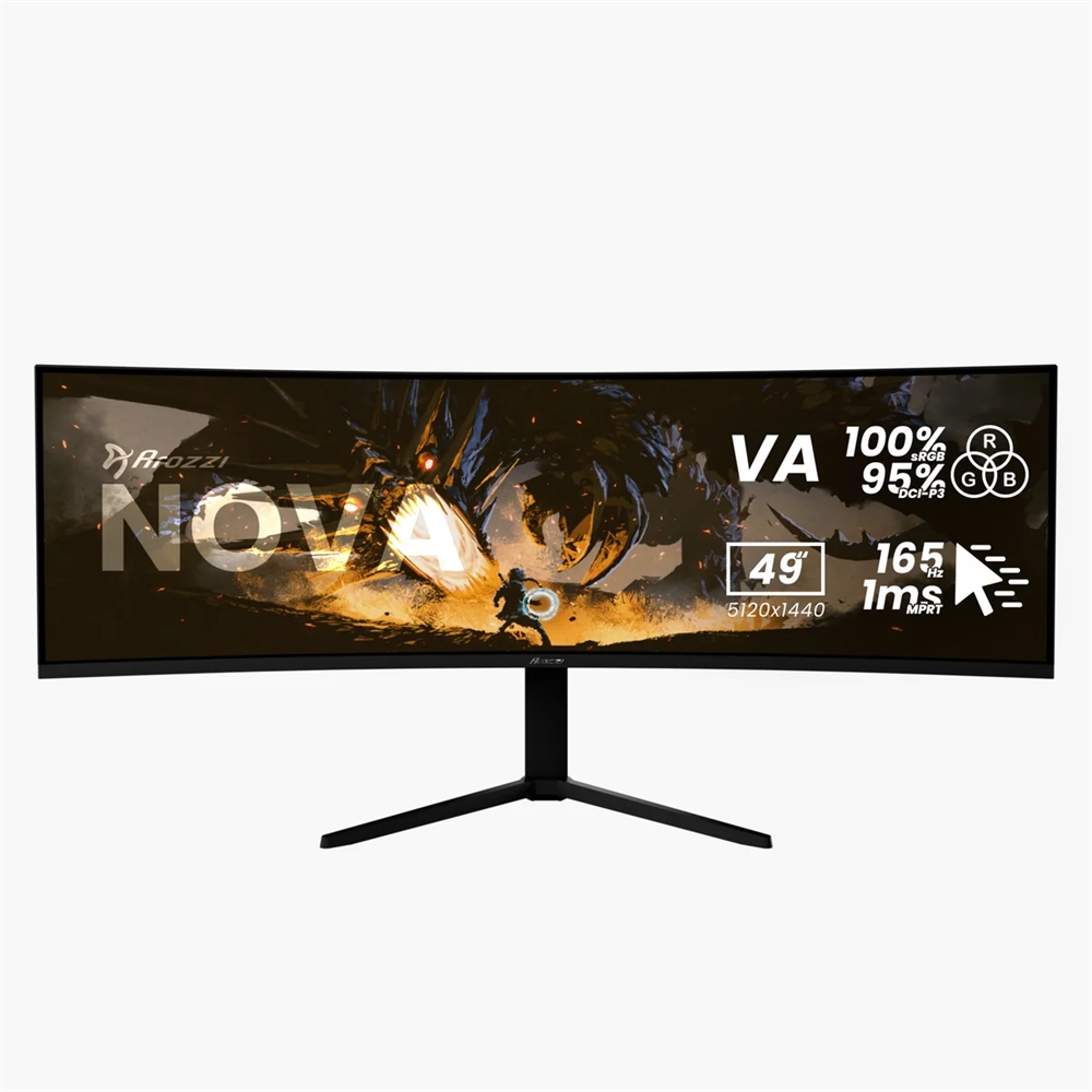 Arozzi Nova 49 Quot Va 165hz Sort