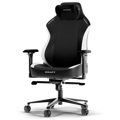 Dxracer Craft Gamerstol Epu Læder Sort Hvid