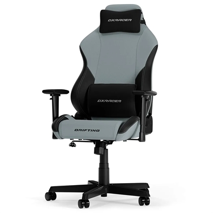 Dxracer Drifting Tekstil Sort Cyan