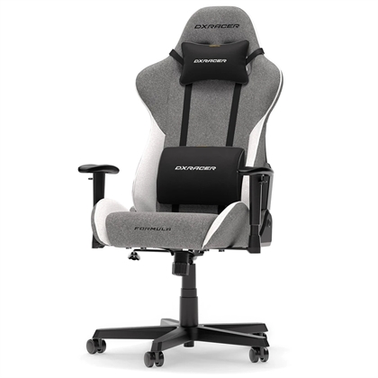Dxracer Formula Gamerstol Tekstil Grå Hvid