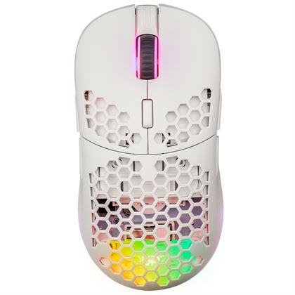 Fourze Gm900 Trådløs Gaming Mus Hvid