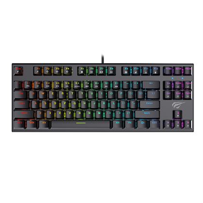 Havit Kb857 Tkl Rgb Mekanisk Tastatur Nordisk